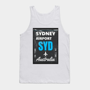 Sydney Blue Tank Top